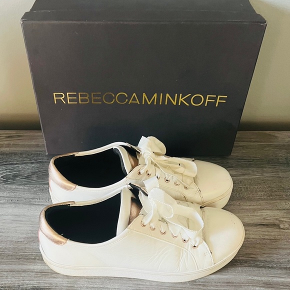 Rebecca Minkoff white sneaker shoes - Picture 5 of 7